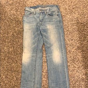 AMERICAN EAGLE LIGHT WASH JEANS